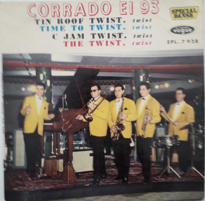Discos em vinil dos anos 60