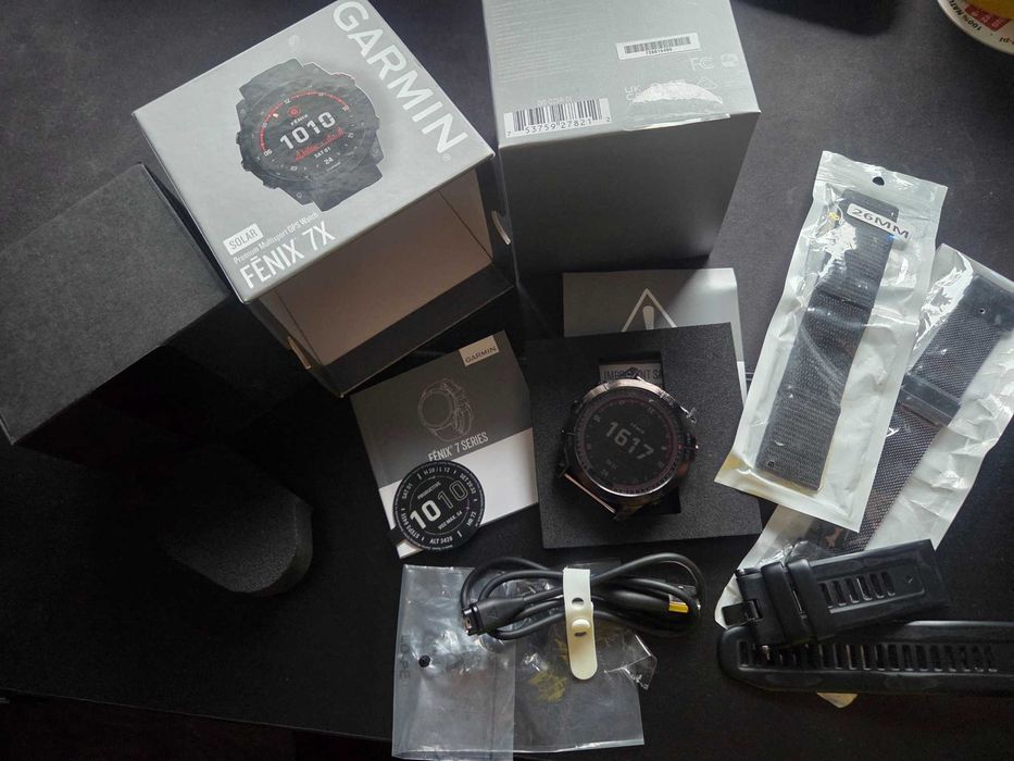 Piekny super Garmin 7X solar 51mm bateria 30dni zamiana Mapy
