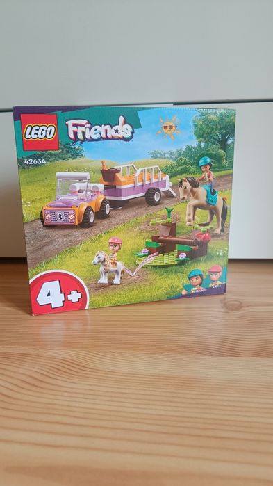 Lego friends 42634 przyczepka z koniem 4+
