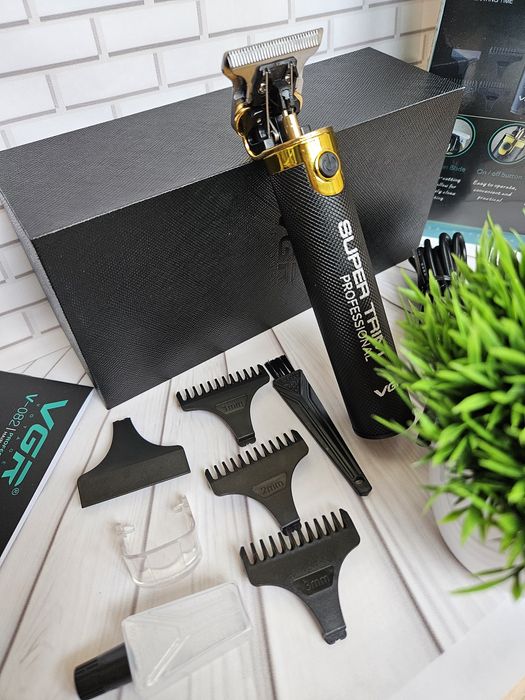 Професійний Тример vgr 082 для бороди  тімер голови  триммер оригінал