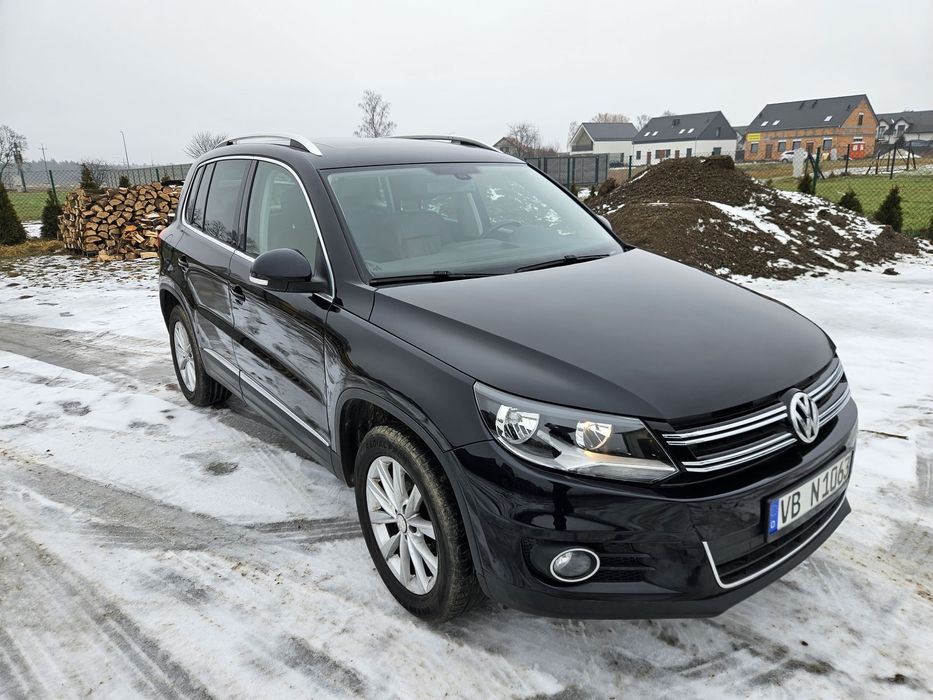 Volkswagen Tiguan Przebieg 164 tkm Bogate wyposażenie