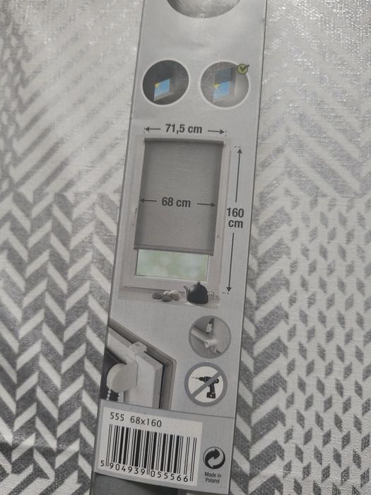 Nowa ,nierozpakowana roleta zaciemniajaca