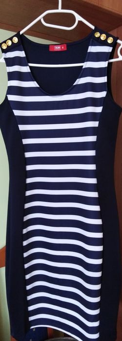 Sukienka styl marynarski s/m