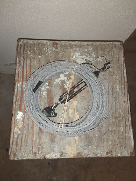 Cabo aco estendal roupa