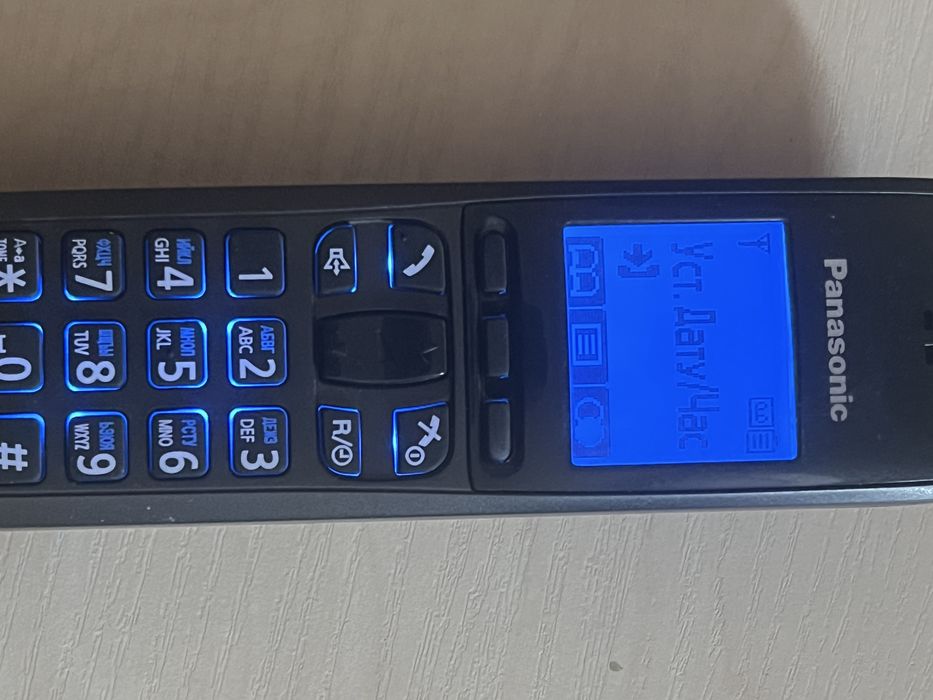 Телефон на дві трубки з АОН Panasonic KX-TG6461UA (Автовідповідач)