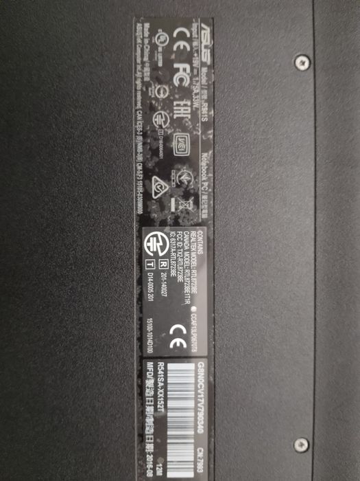 Ноутбук Асус ASUS R541S