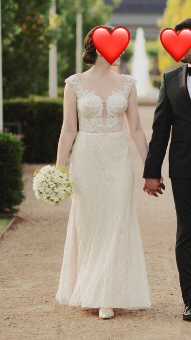 Suknia ślubna Syrenka ecrue