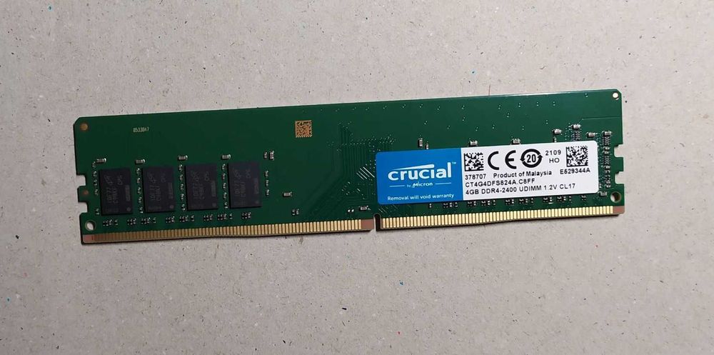 Пам'ять 4GB DDR4 2400 MHz для комп'ютера