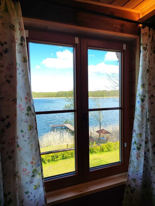 Domek letniskowy 2, jezioro, mazury, bania, wakacje