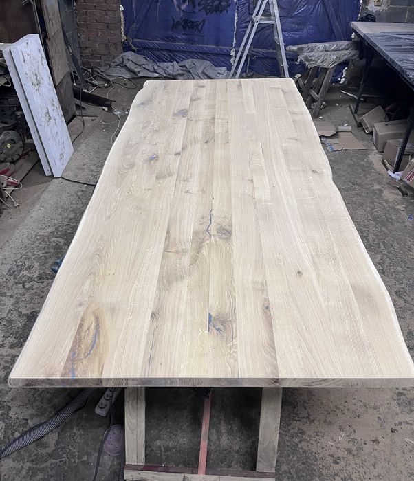 Lity Blat Dębowy / Blat Dąb / Rustykalny / komoda / Stół Dąb / stopnie