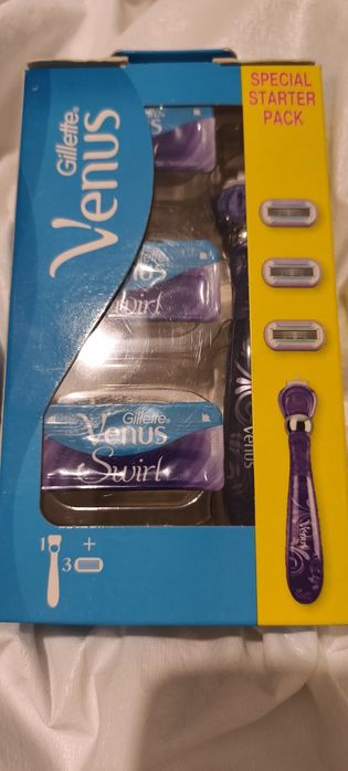 Maszynka do golenia z trzema ostrzami Gillette Venus swirl