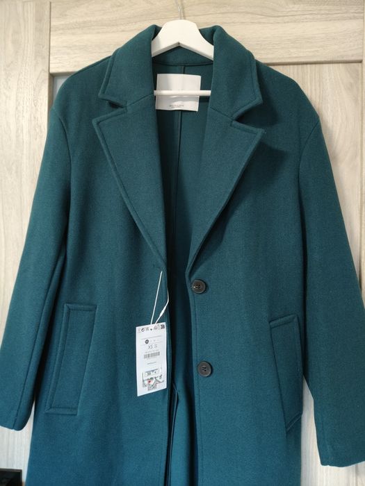 Płaszcz morski Bershka xs nowy z metką
