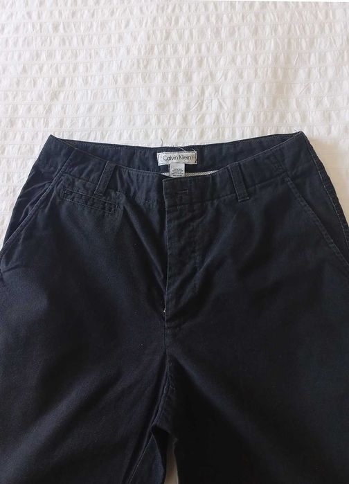 Calças Chino Azul Marinho 32X34 (42) Calvin Klein