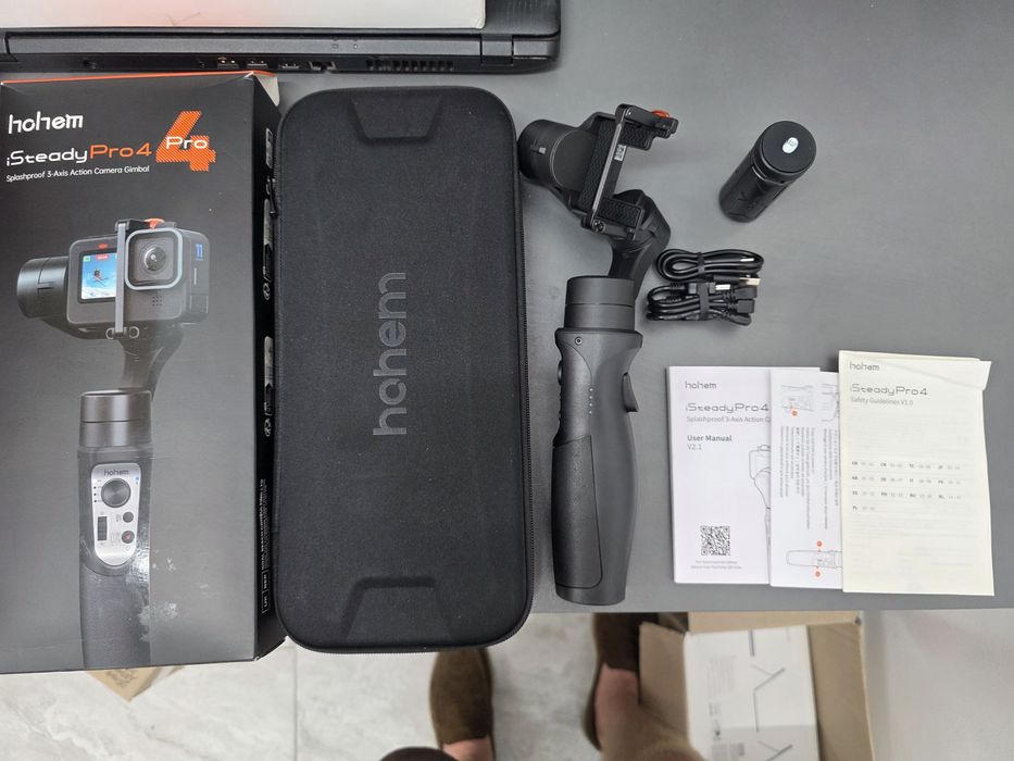 Монопод для селфі (Selfie Stick) Hohem iSteady Pro4 Black