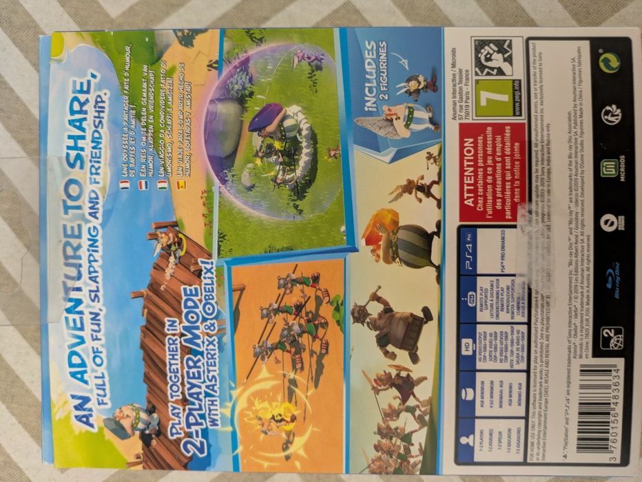 Asterix & Obelix XXL3: The Crystal Menhir Limited Edition + Figuras