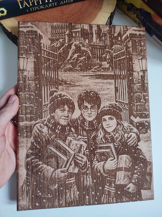 картина на дереве / Harry Potter / Hogwarts Legacy / Handmade