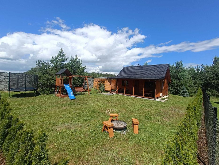 Domek Oregano Kaszuby nad jeziorem, jacuzzi, sauna