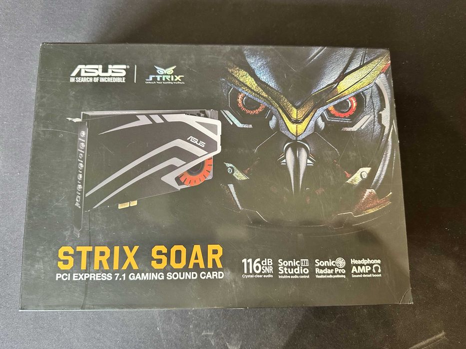 Ігрова звукова карта Asus Strix Soar PCI  7.1 (90YB00J0-M1UA00)