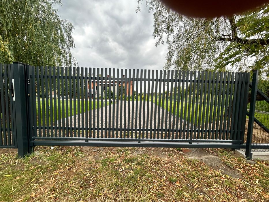 Ogrodzenie panelowe fi4 153cm bramy panelowe palisadowe montaż