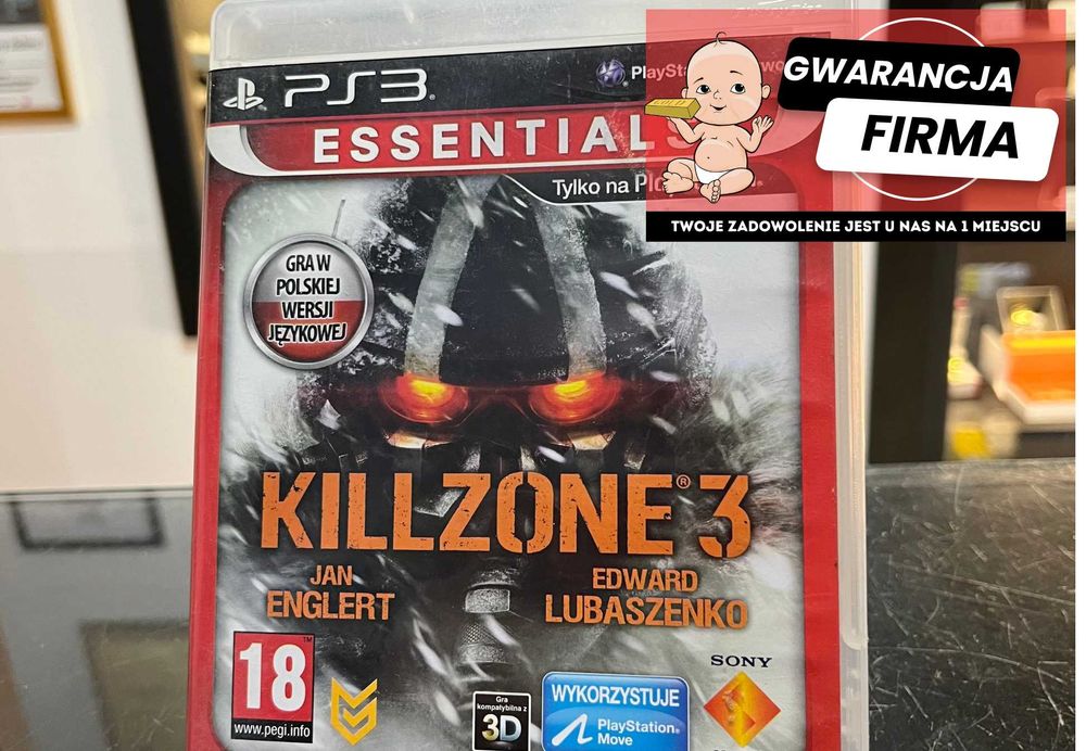 Gra PS3 Killzone 3 | Używana | Sprawna | Polska Wersja Językowa |