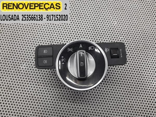 Botão / interruptor de luzes MERCEDES-BENZ Classe C (W204)