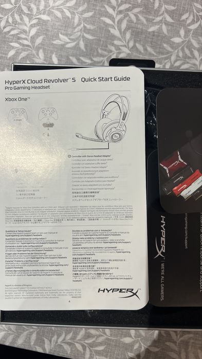 Headset Hyperx cloud revolver S