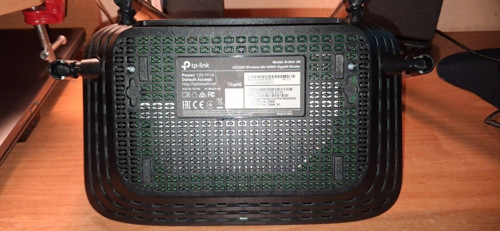 Router tp-link archer A6 AC 1200 5G