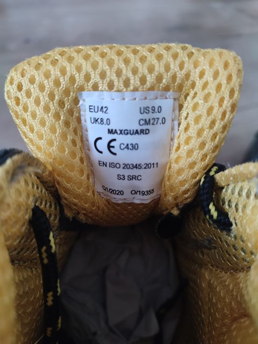 Ботинки черевики Maxguard 42 р, 27 см