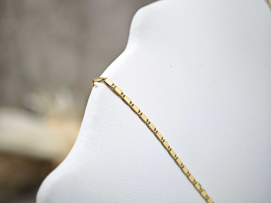 Piękny Łańcuszek z Zawieszką PRÓBA 585 Długość 45CM Waga:2,97g