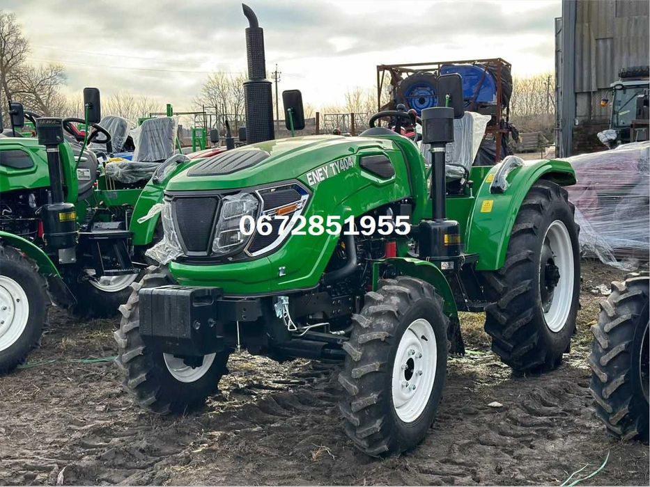 Новий Трактор ENEY TY- 404 Реверс Двигун KM490BT БЕЗКОШТОВНА Доставка