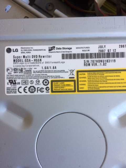 Системний блок ПК компьютер рабочий.