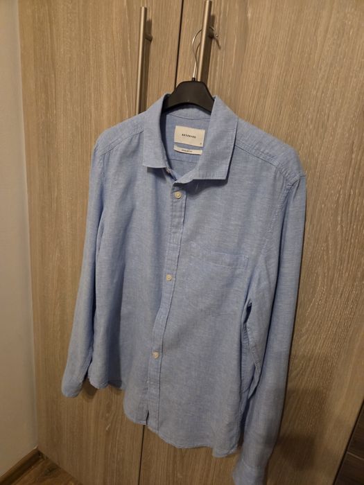 Trzy koszule (w tym jedna nowa) H&M, Reserved, Cropp | rozmiar S (172)