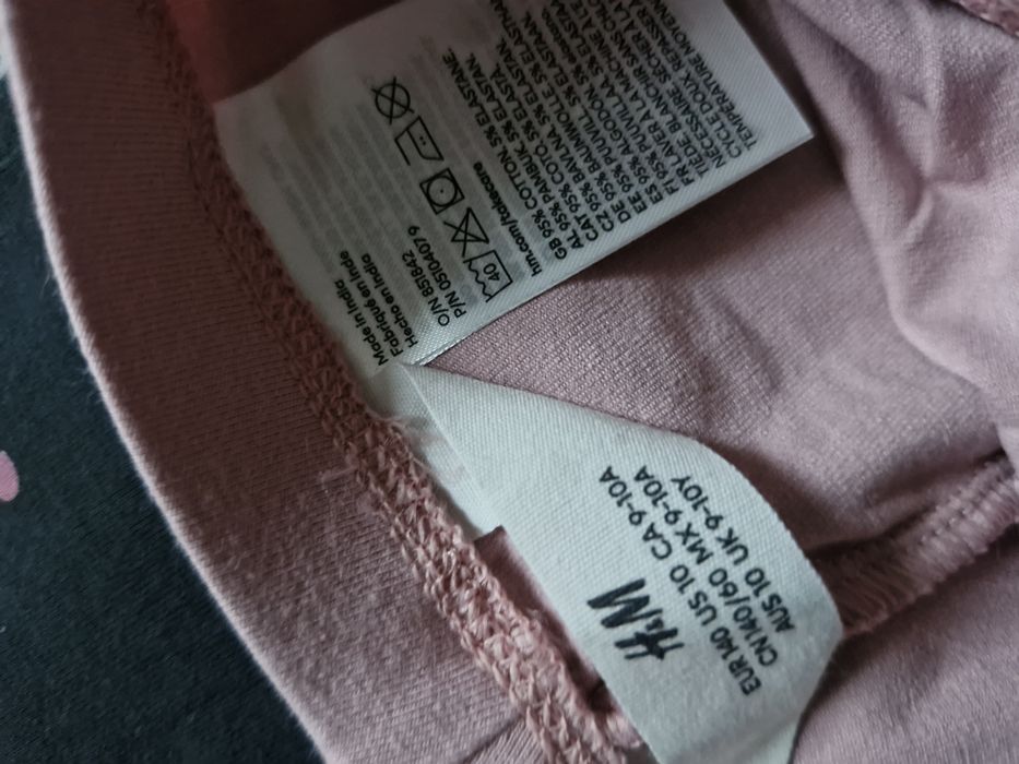 Leginsy rybaczki 3/4 rozmiar 140 H&M.3 szt