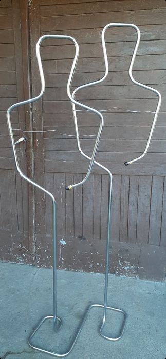 Manekin rurowy rurkowy Manekin wystawowy pojedunczy podwójny