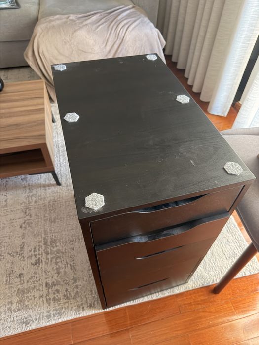 Três Moveis Alex Ikea