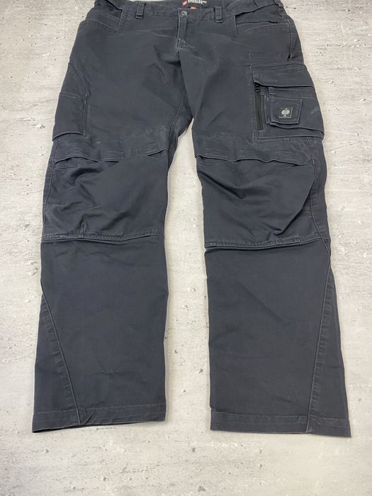 Engelbert Strauss męskie spodnie cargo bojówki rozmiar 60/XXL stan 8.5/10 sprany kolor