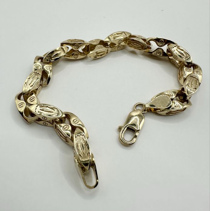 Złota Damska Bransoletka Cartier Pr.585 NOWA !!!