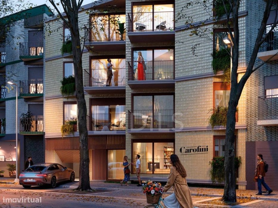 Apartamento T1 com varanda em novo empreendimento, em Matosinhos Sul