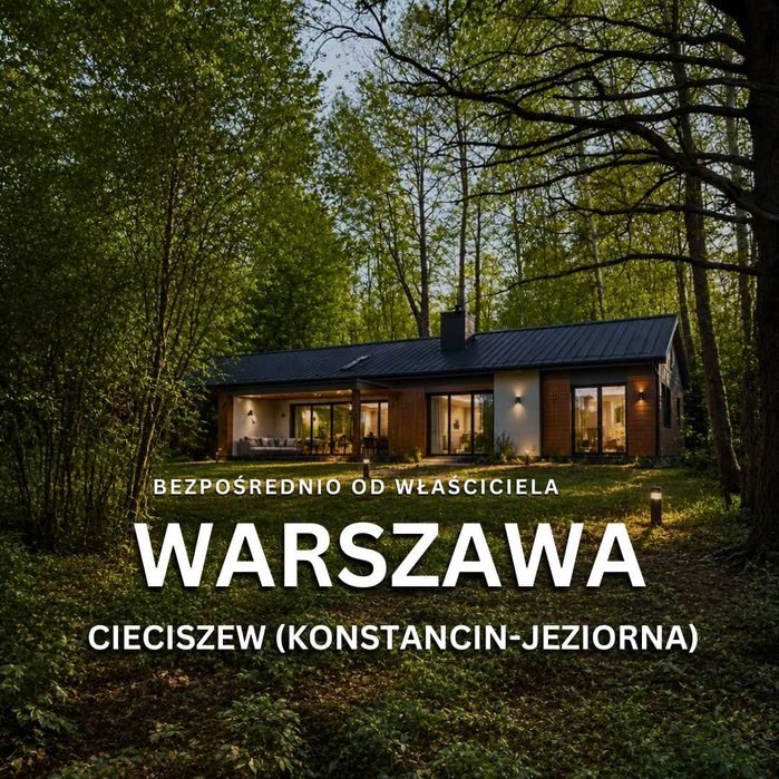 Promocja tygodnia 20%, Działka Konstancin-Jeziorna, od właściciela