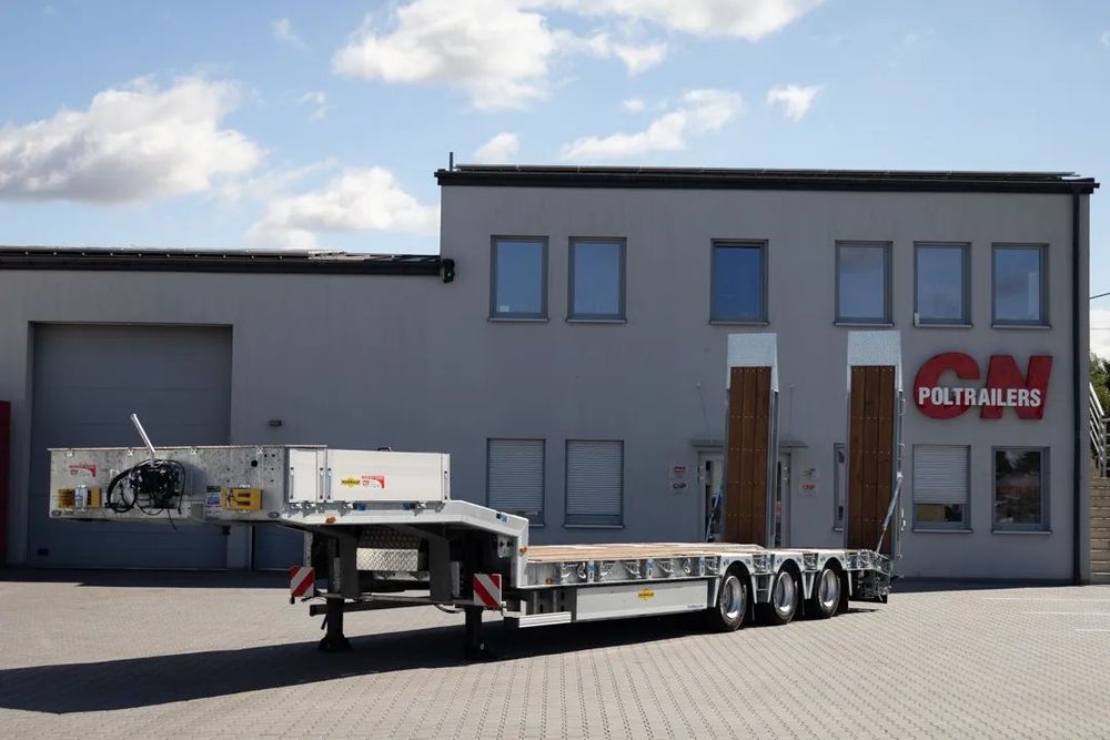 Humbaur HTS30K Naczepa niskopodwoziowa // 3. osiowa // ocynkowana rama // rampy hydrauliczne 1. i 2. częściowe  Możliwość wynajmu // sprzedaż 50/50 // sprzedaż ratalna