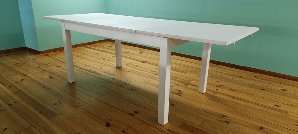 Mesa Branca Extensível