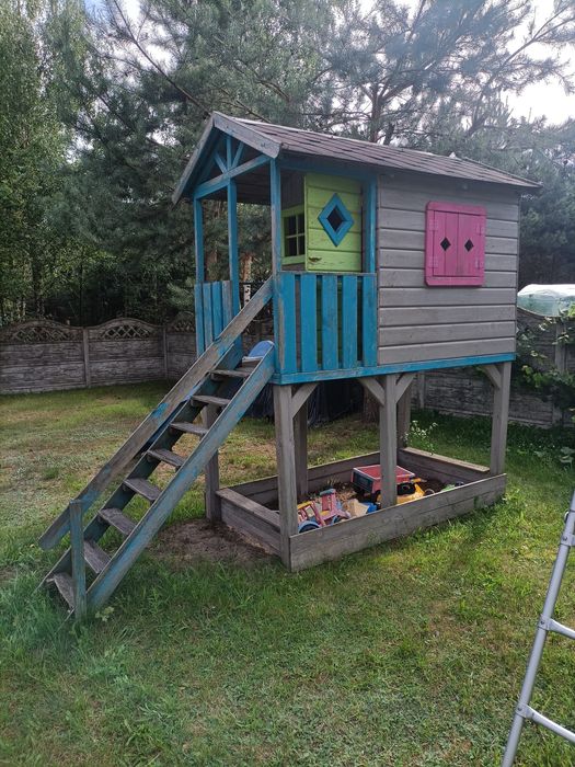 Domek  drewniany dla dzieci