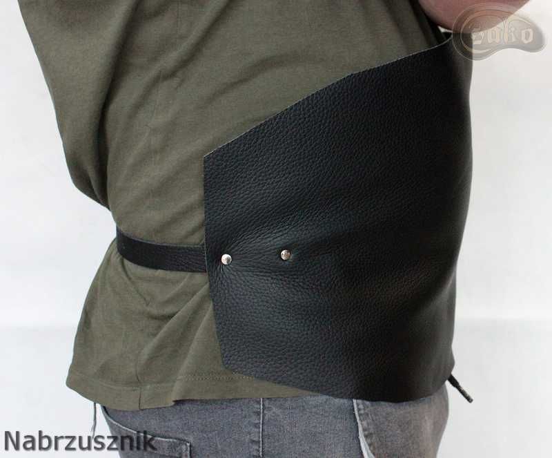 Nabrzusznik ochraniacz na brzuch spawalniczy ślusarski SAKO skórzany