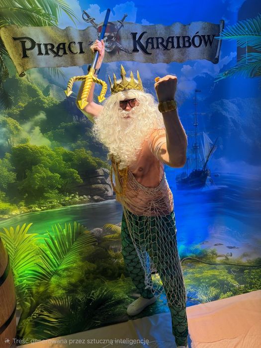 Kostium/strój Neptun Król Mórz