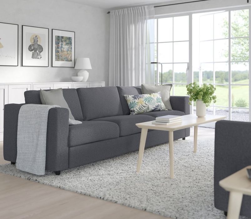 Sofá sala ikea como novo