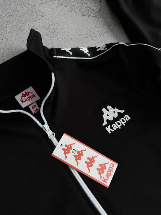 Чоловічий спортивний костюм каппа сірий/чорний Kappa [S,M,L,XL,XXL] + шкарпетки в подарунок!
