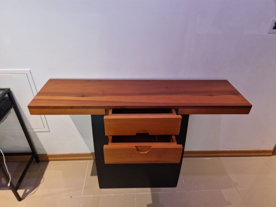 Aparador/consola em cerejeira e wengue