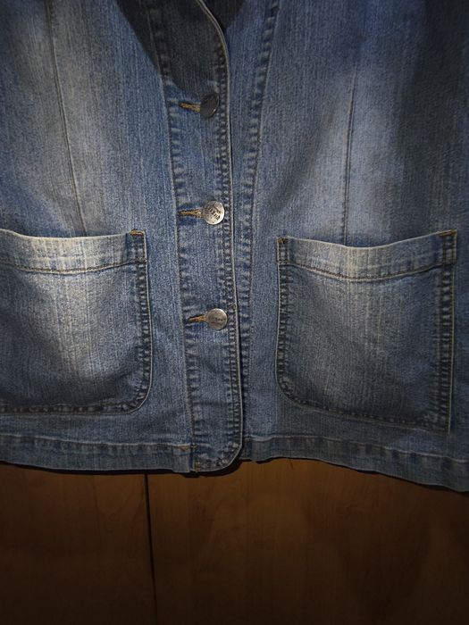 Katana jeansowa kurtka