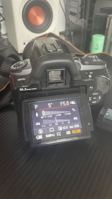 Aparat Sony a330 z obiektywami