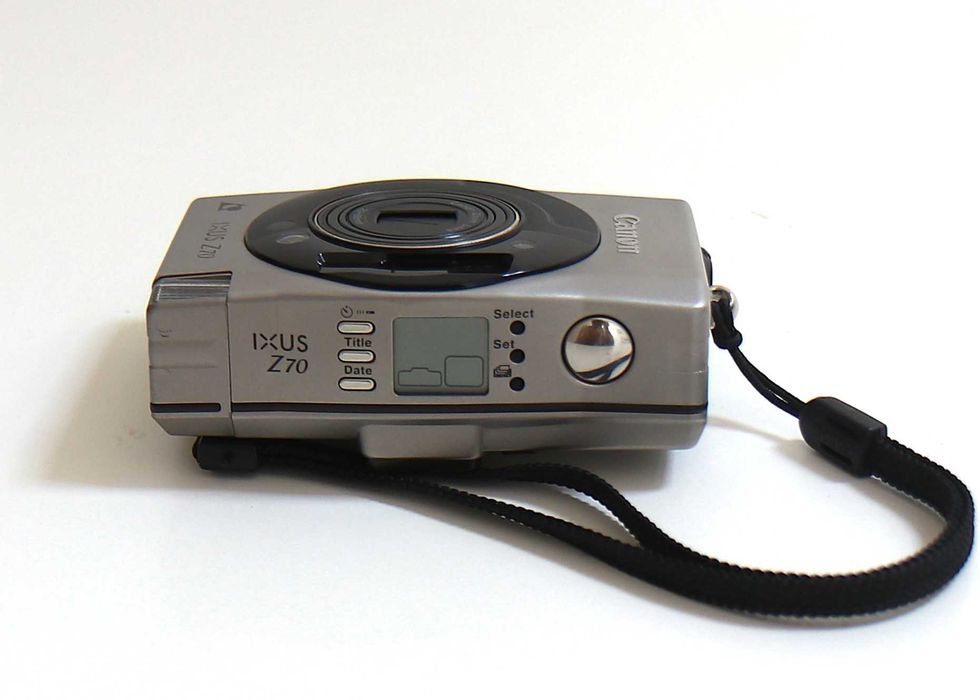 Canon Ixus Z70 máquina fotográfica analógica vintage (de rolo)